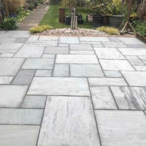 Sandstone Patio Installation Henley in Arden